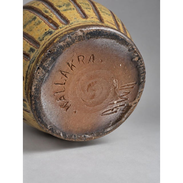 1930s Small Vase by Arthur Andersson for Wallåkra Stenkälsfabrik, 1930s For Sale - Image 5 of 7