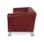 322 Leather Three-Seater Red Sofa by Rolf Benz For Sale - Image 10 of 11