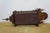 Antique German Junghans Vienna Mahogany Converted Battery Power Clock 31" For Sale - Image 13 of 18