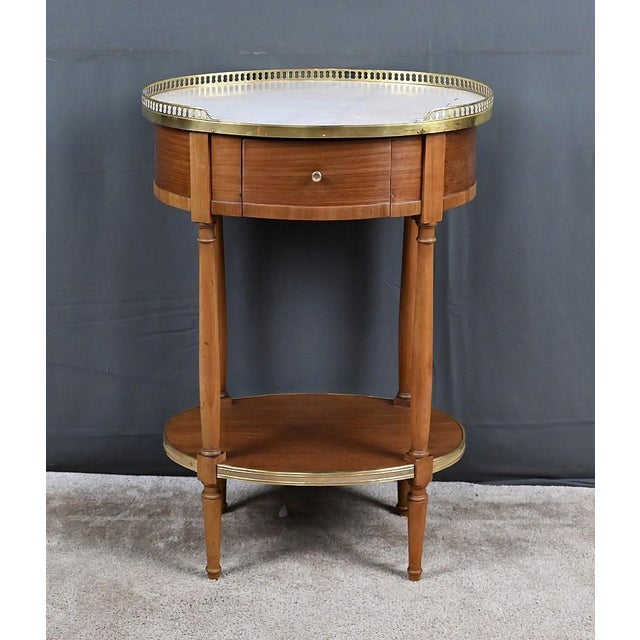 Louis XVI Style Mahogany Coffee Table, Late 19th Century For Sale - Image 10 of 18
