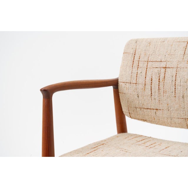 Danish Model 66 Captain's Armhair by Erik Buck for R. Skovgaard Jensen, Ørum, 1950s For Sale - Image 10 of 17