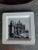 1980s Vintage Black and White Italian Trinket Dish or Serving Plate Depicting the Archbasilica of St John Lateran For Sale - Image 5 of 5