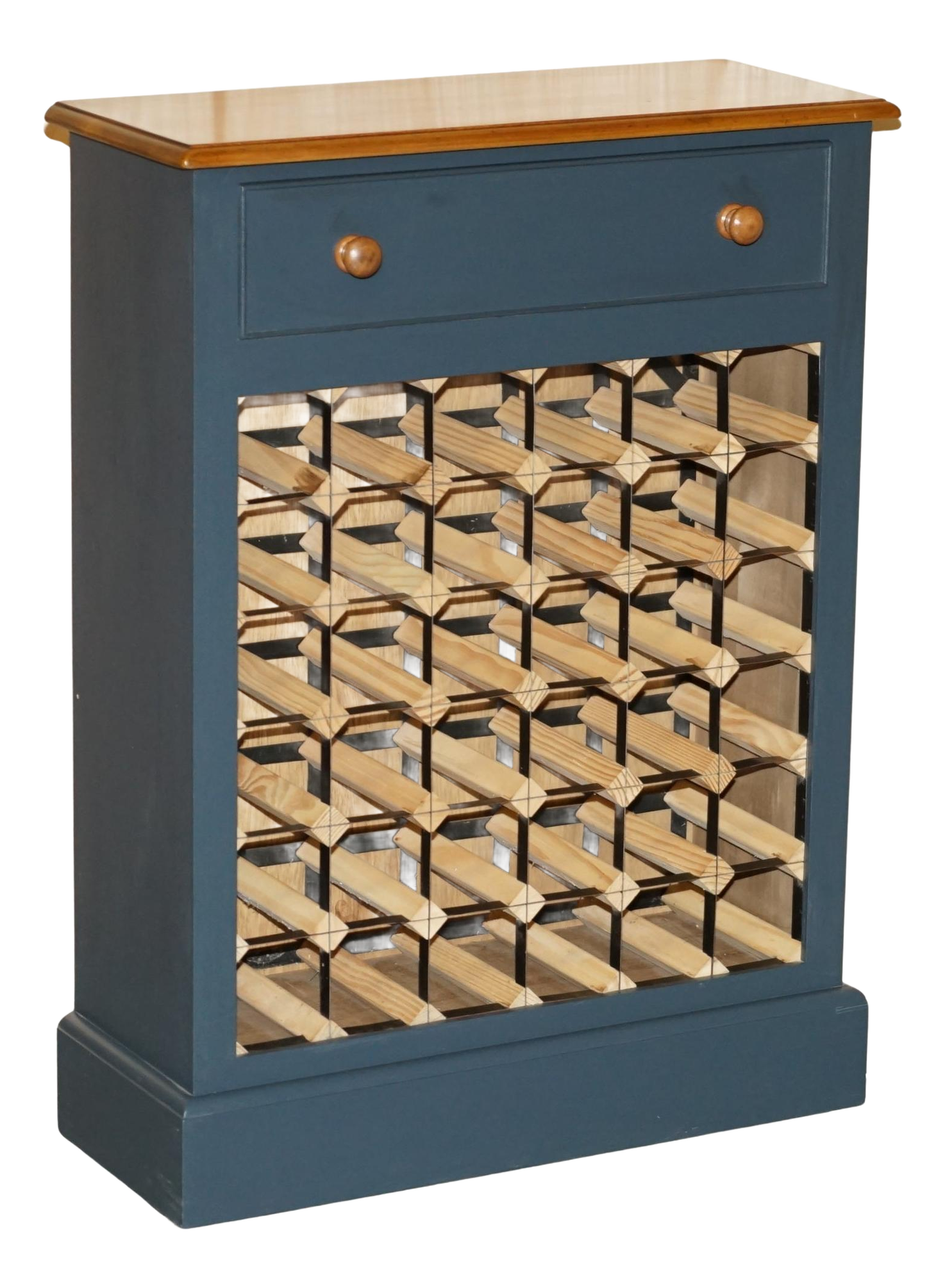 Wine Bottle Rack Sideboard with Drawer