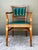 Vintage Channel Tufted Desk Chair For Sale - Image 10 of 12