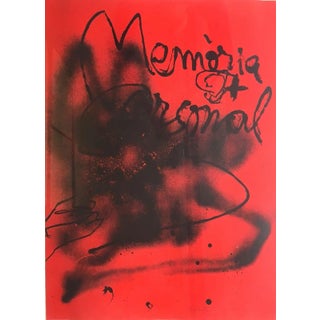 Memoria Personal - Original Lithograph by Antoni Tapies - 1988 1988 For Sale