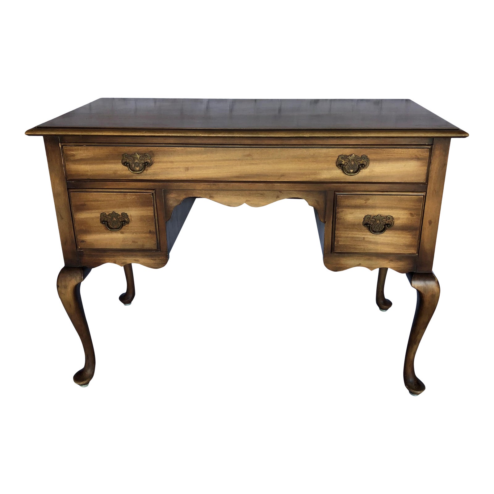 Antique Kindel Queen Anne Writing Desk Chairish