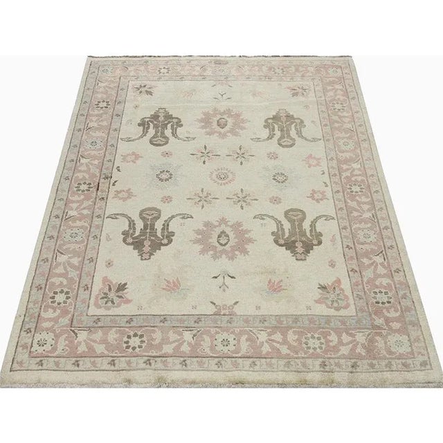 Textile 1960s Vintage Tabriz Rug For Sale - Image 7 of 9