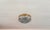 1960s Vintage French Crown Style Flush Mount Brass Chandelier With Soft Blue Crystals⁠ For Sale - Image 12 of 17