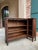 Antique French Corner Bookcase Carved Oak Louis XV Revival Open Shelves C1920 B For Sale - Image 14 of 18