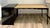 Wood Mid-Century Black Lacquer Chinoiserie Convertible Dining Table Cabinet For Sale - Image 7 of 15