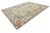 Modern Hand-Knotted Oushak Style Wool Area Rug in Pastel Palette and Soft Beige For Sale - Image 12 of 12