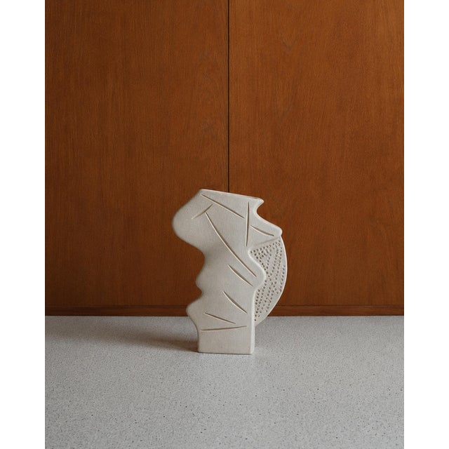 Vintage Studio Pottery Vase in Stoneware Ceramic, 1970s For Sale - Image 13 of 14