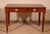 Mahogany Flat Desk with Drawers and Inlays, 19th-Century For Sale - Image 14 of 14