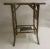 Wood 19th C English Chinoiserie Tiger Bamboo Table For Sale - Image 7 of 12