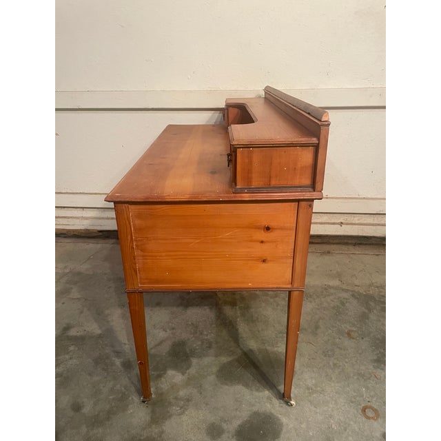 Vintage French Pine Dressing Chest With Decorative Swags For Sale - Image 10 of 12