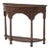 Italian Provincial Bowfront Console Table For Sale