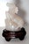 Early 20th Century Early 20th Century Well-Carved Agate Sculpture of a Rearing Horse, Beautiful Natural Stone, Attached to Fitted Wooden Base For Sale - Image 5 of 10
