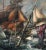 Sea Battle, English School Painting, Oil on Canvas, Framed For Sale - Image 4 of 7