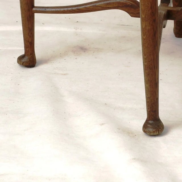 Hungarian Solid Oak Model No. 803 Armchair from Lingel Karoly & Sons, 1915 For Sale - Image 3 of 9