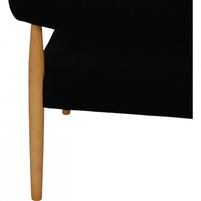 Circle Chair in Black Fabric by Nanna Ditzel For Sale - Image 13 of 17