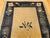 Tan Late 19th Century Chinese Peking Rug, Hand-Knotted Wool, Tan & Navy, 3' x 5' For Sale - Image 8 of 15