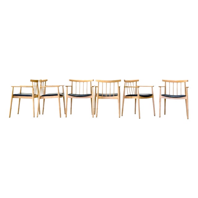 Smile Side Chair by Lievore Altherr Molina for Andreu World, 2000s, Set of 6 For Sale