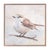 2020s Framed Bird Canvas Block (Set of 2) For Sale - Image 5 of 5