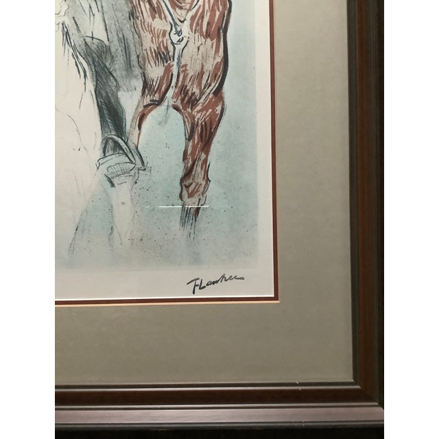 Henri de Toulouse-Lautrec’s lithograph portrayal of Napoleon on horseback. This is a mueseum authorized edition with the...