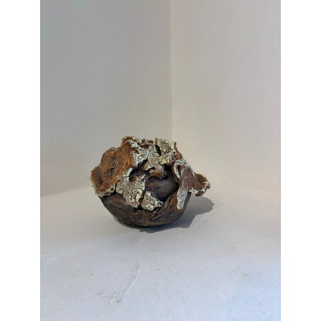 Contemporary Abstract Ceramic Sculpture by Lynn Basa For Sale - Image 3 of 4