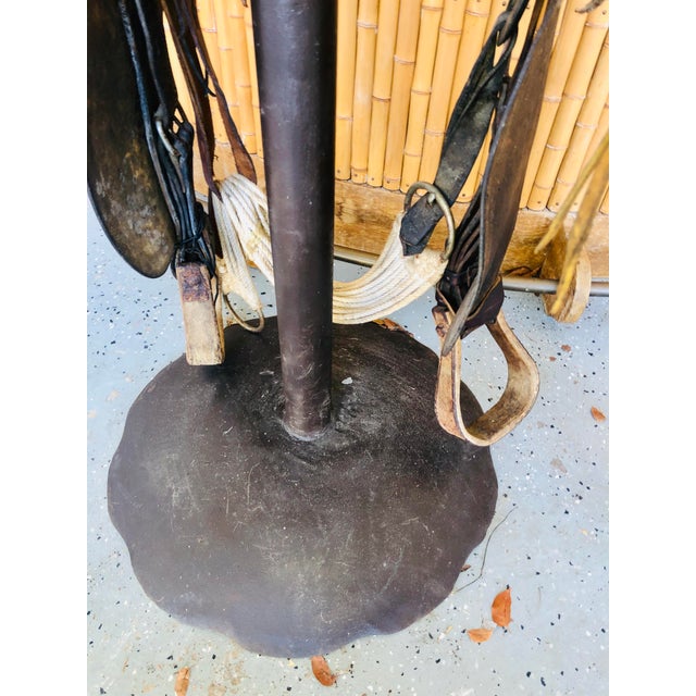 1970s Vintage Western Horse Saddle Bar Stool Chairish