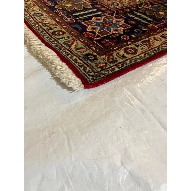 1970s 1970's Persian Tabriz Rug , 9'8" X 12'5" For Sale - Image 5 of 6