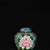 Blue Vintage Cloisonné Enamel Ginger Jar With Peony Motif - Blue Ground For Sale - Image 8 of 9