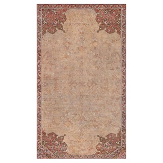 Doris Leslie Blau Antique Turkish Oushak Rug For Sale