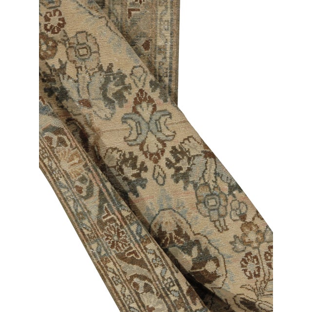 Traditional 1940s Vintage Hamadan Hand Woven Runner 2'5 X 16'5 For Sale - Image 3 of 8
