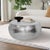 Pasargad Home Eclipse Hand-Forged Coffee Table For Sale In New York - Image 6 of 7