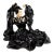Vintage Asian Chinoiserie Hollywood Regency Women Dancer Porcelain Sculpture For Sale