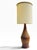 1960s Mid-Century Modern Teak & Cork Genie Bottle Style Table Lamp For Sale - Image 17 of 17