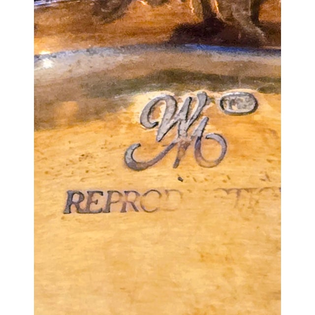 Corn Willson Antique Brass Tobacco Box – Winterthur Museum Collections Reproduction For Sale In Dallas - Image 6 of 7