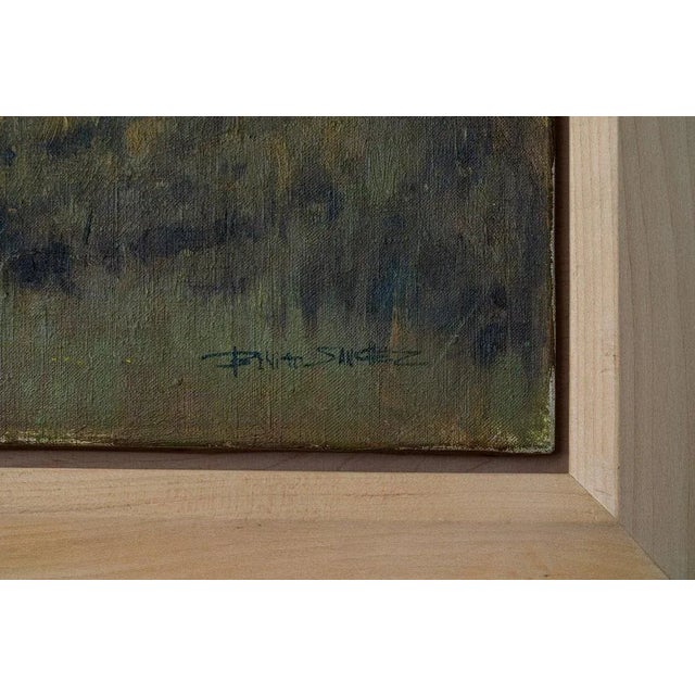 Benito Sanchez, The Shepherd and His Flock, Oil on Canvas For Sale - Image 5 of 8