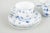 Blue Fluted Plain Coffee Cups and Saucers from Royal Copenhagen, Early 20th Century, Set of 6 For Sale - Image 3 of 5