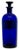 Beautiful & Rare Large Size Antique Cobalt Blue Glass Elixer of Calisaya Apothecary Bottle Circa Mid 19th Century For Sale - Image 12 of 18