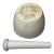 Share Rare Antique Porcelain Apothecary Standard Acid Resisting Usa Mortar and Pestle For Sale