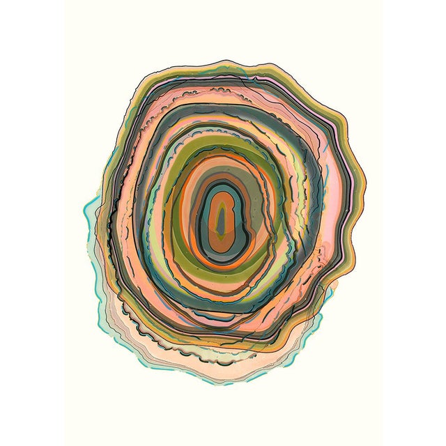 Pernille Snedker, Double Woodrings #02, Giclée Print For Sale - Image 9 of 9