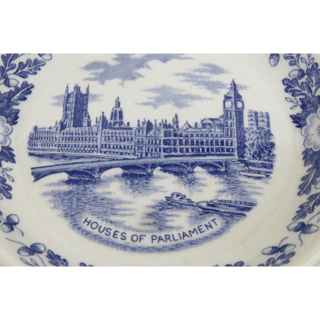 This beautiful Souvenir Plate is made of ceramic. This darling plate is marked on the bottom as being made by J.H....