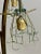 1960s Vintage Danish Modern Organic Form Three-Light Teak and Brass Floor Lamp For Sale - Image 5 of 9