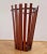 Mid-Century Teak Umbrella Stand, Denmark, 1960s, Set of 2 For Sale - Image 4 of 12