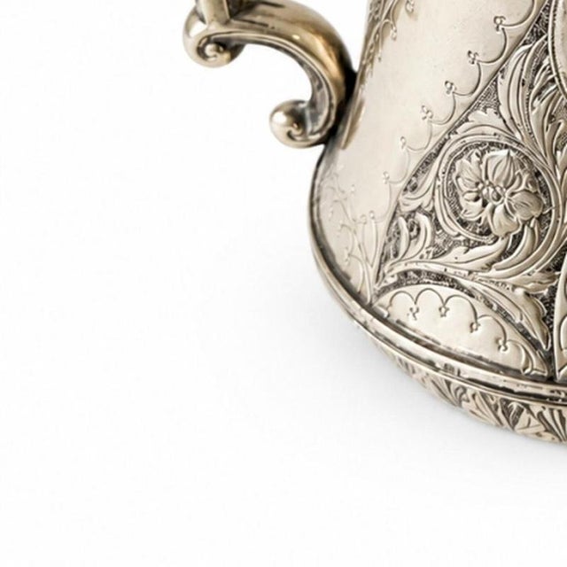 Antique Silver Plated Teapot, 1800s For Sale - Image 3 of 6