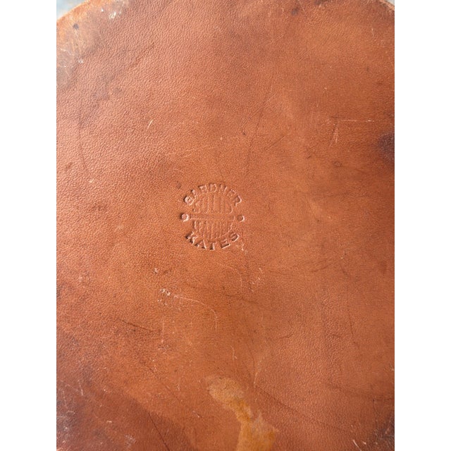 Vintage Stacked Leather + Cork Humidor / Vessel by Gardner-Kates, Circa 1950s For Sale - Image 11 of 11