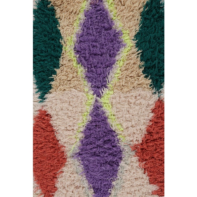 1950s Vintage Azilal Moroccan Style Runner Rug, With Patterns From Rug & Kilim For Sale - Image 5 of 7