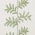 Contemporary Schumacher Eloise Embroidery Wallpaper In Sage For Sale - Image 3 of 4